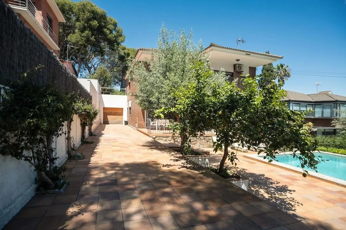 Elis House Piscina Privada Villa Mediterranea Кастельдефельс Дом отдыха