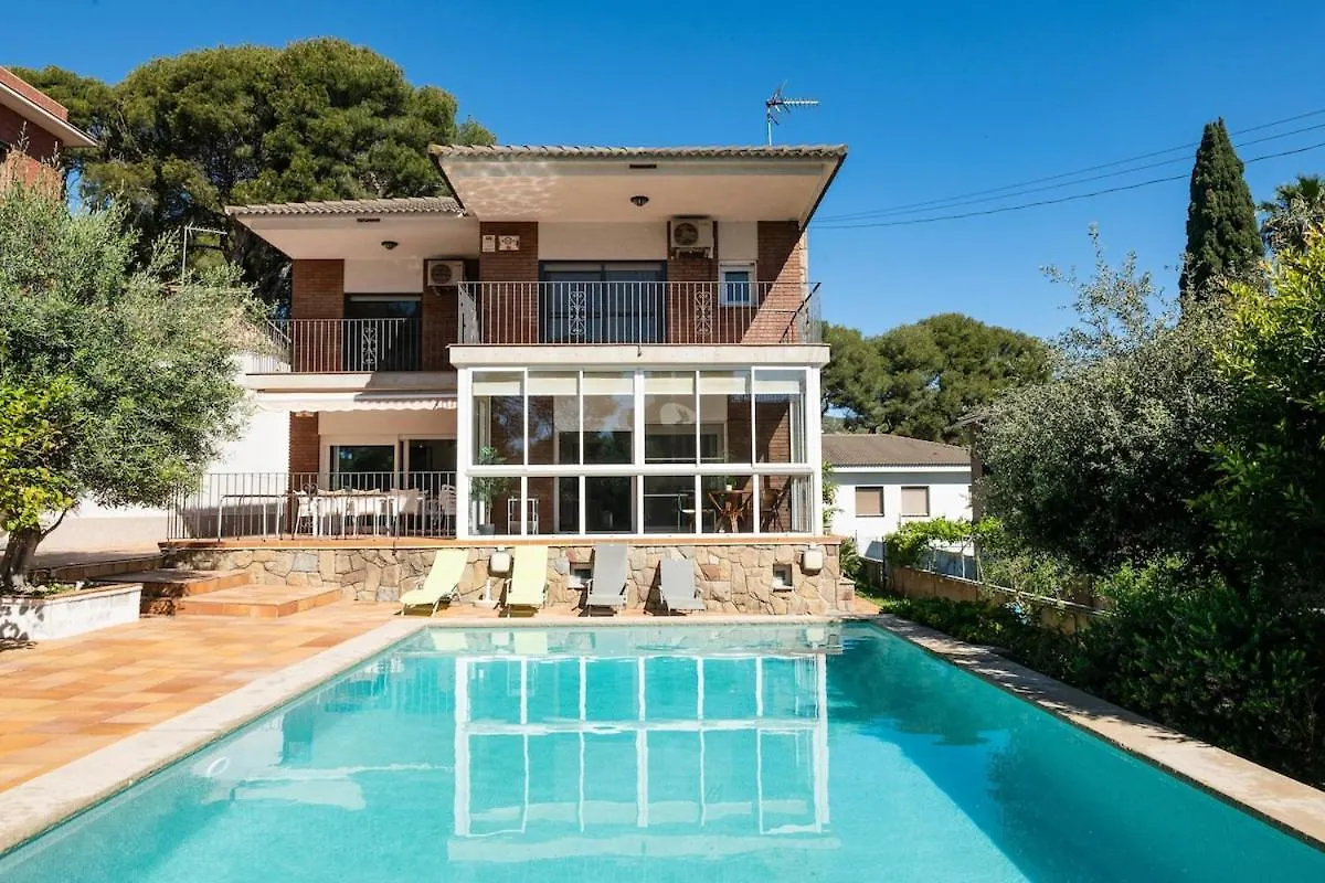 Дом отдыха Elis House Piscina Privada Villa Mediterranea Кастельдефельс
