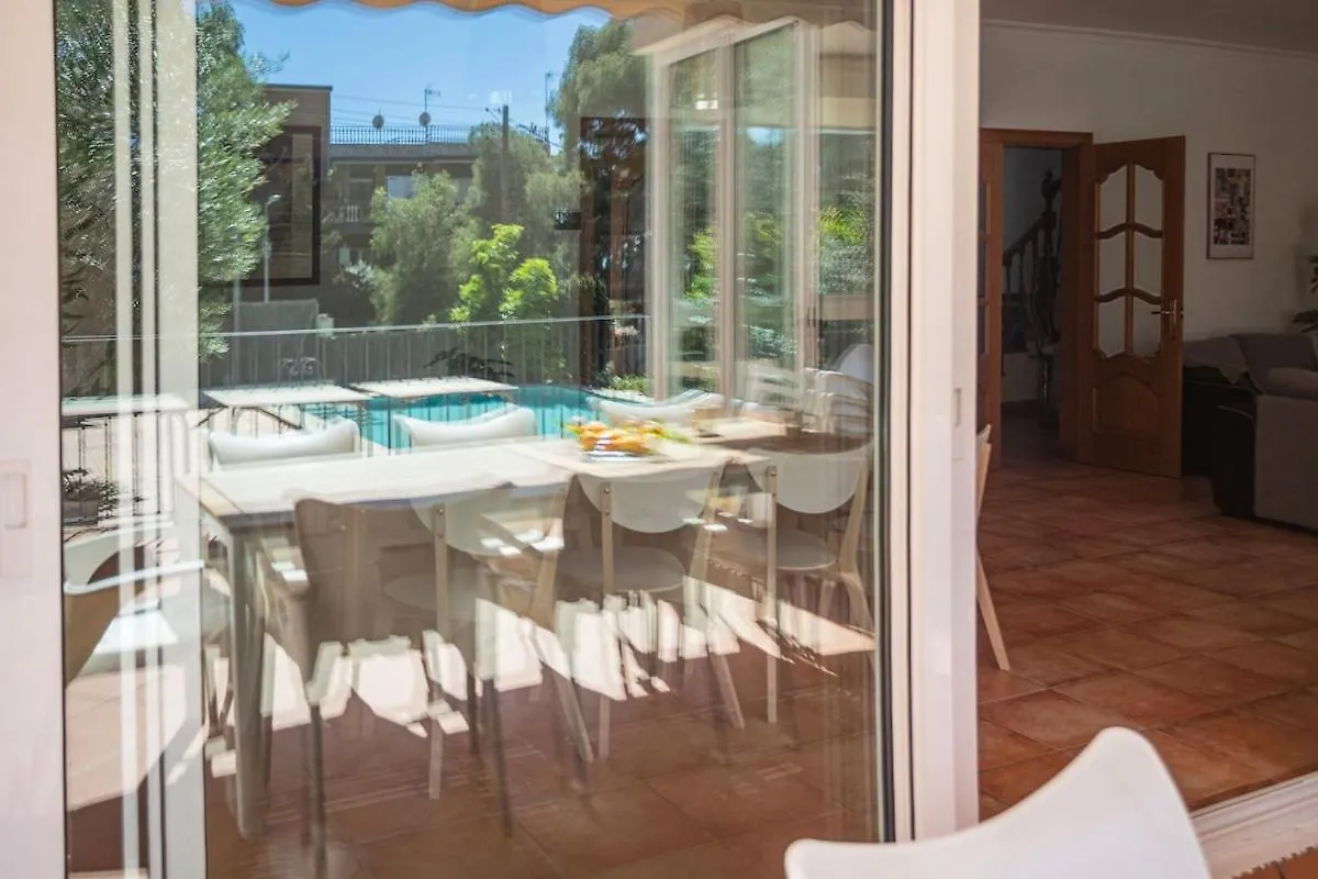 Elis House Piscina Privada Villa Mediterranea Кастельдефельс Дом отдыха