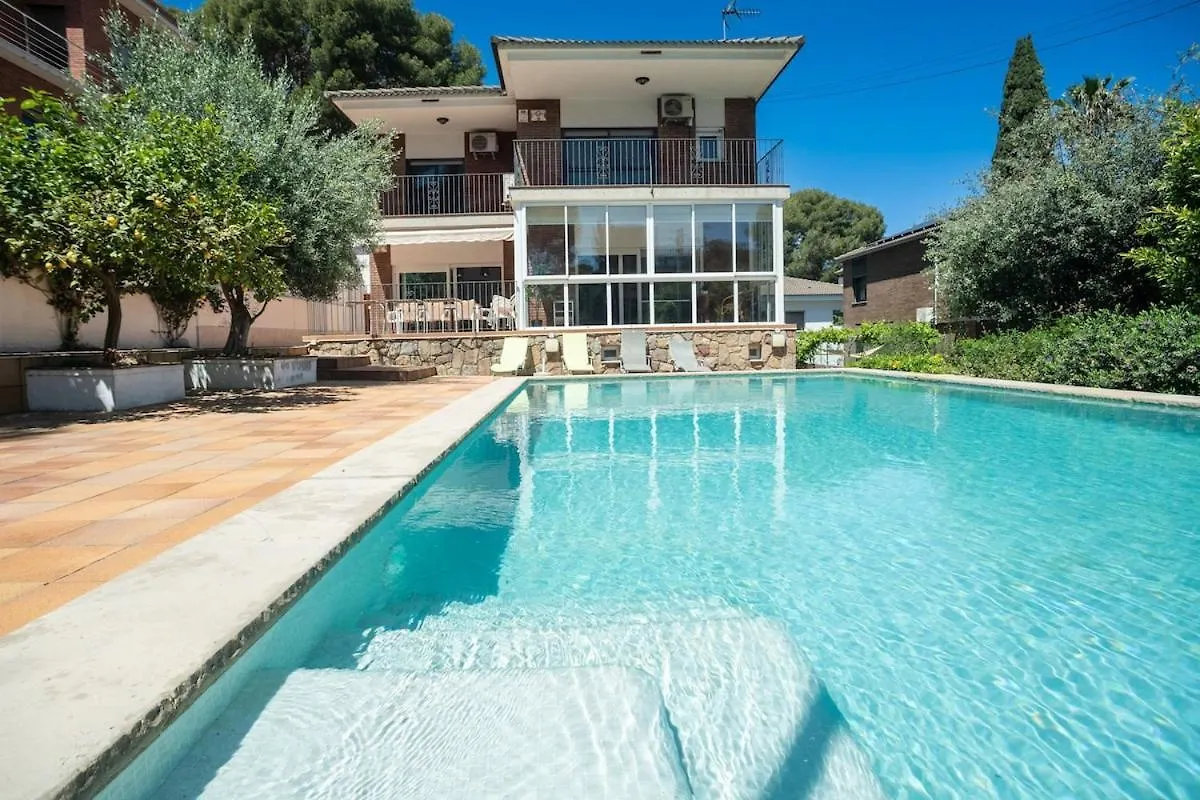 Elis House Piscina Privada Villa Mediterranea Кастельдефельс
